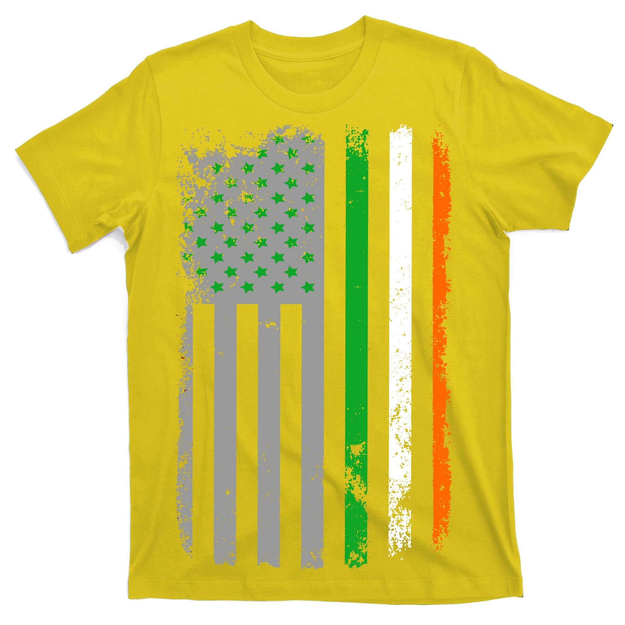 Vintage Irish American Flag T-Shirt
