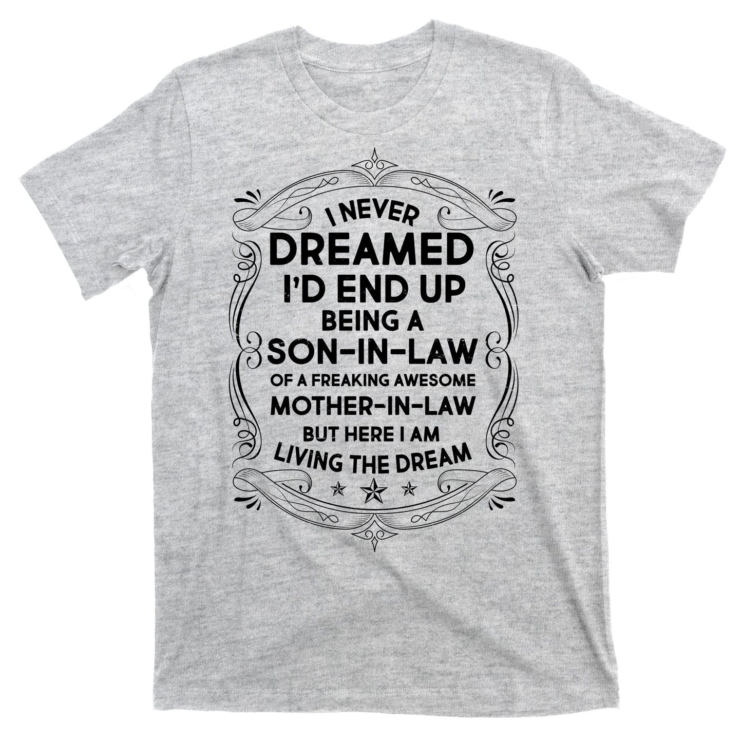 Vintage Label Freaking Awesome Mother-In-Law T-Shirt