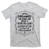 Vintage Label Freaking Awesome Mother-In-Law T-Shirt
