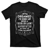 Vintage Label Freaking Awesome Mother-In-Law T-Shirt
