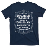 Vintage Label Freaking Awesome Mother-In-Law T-Shirt