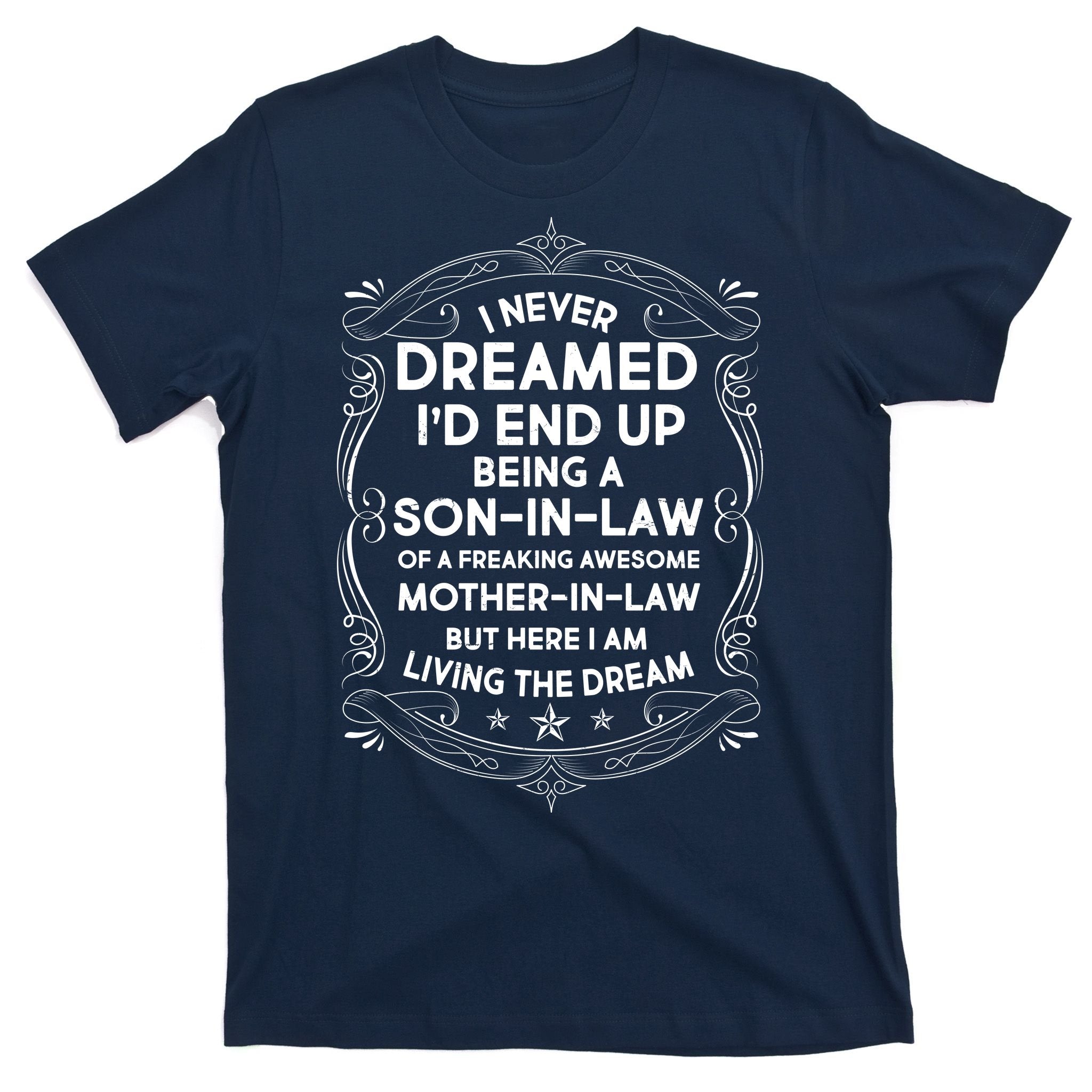 Vintage Label Freaking Awesome Mother-In-Law T-Shirt