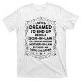 Vintage Label Freaking Awesome Mother-In-Law T-Shirt