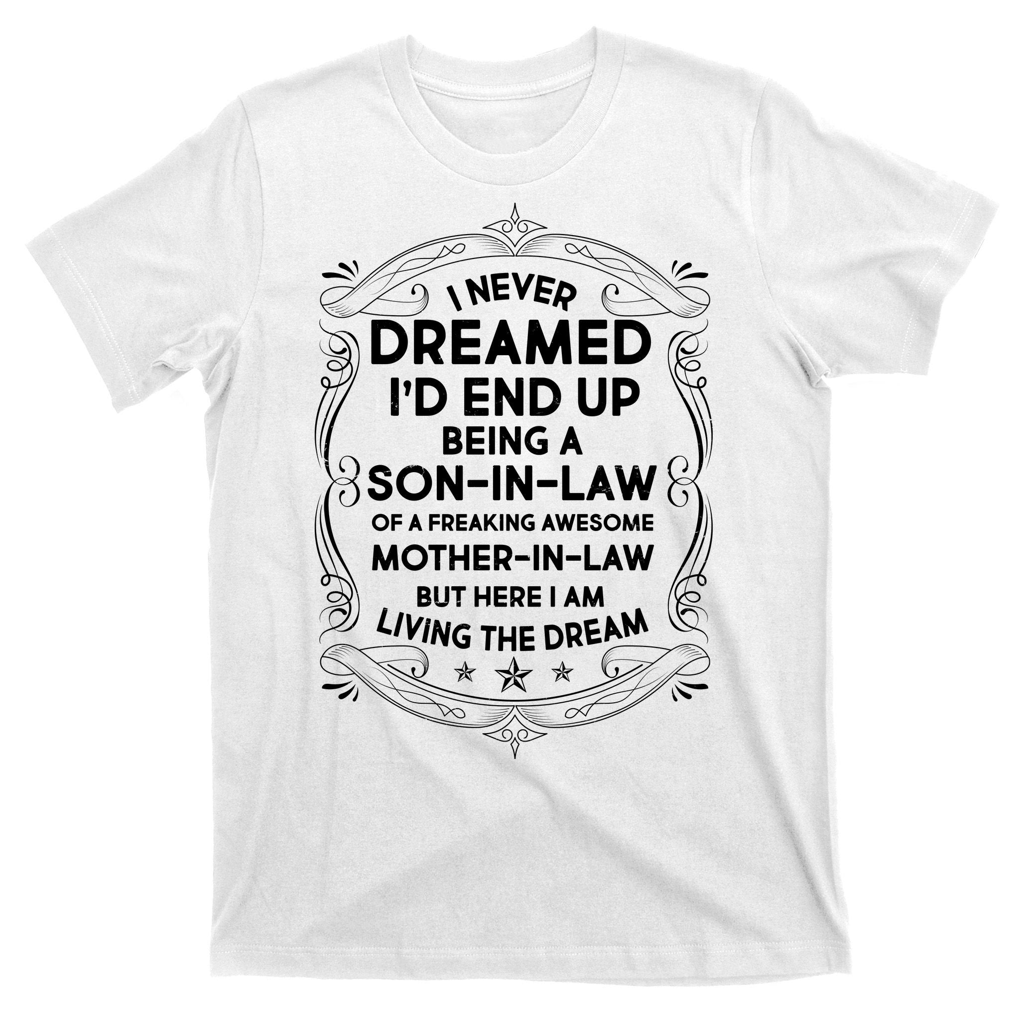 Vintage Label Freaking Awesome Mother-In-Law T-Shirt