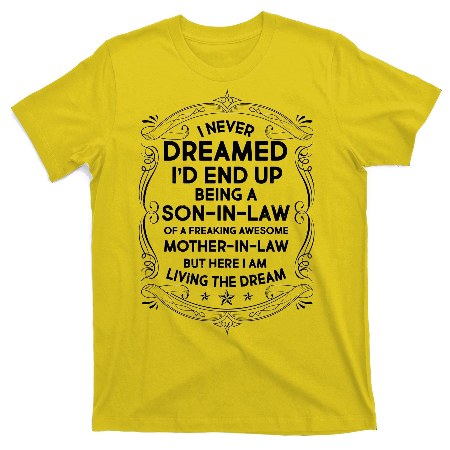 Vintage Label Freaking Awesome Mother-In-Law T-Shirt
