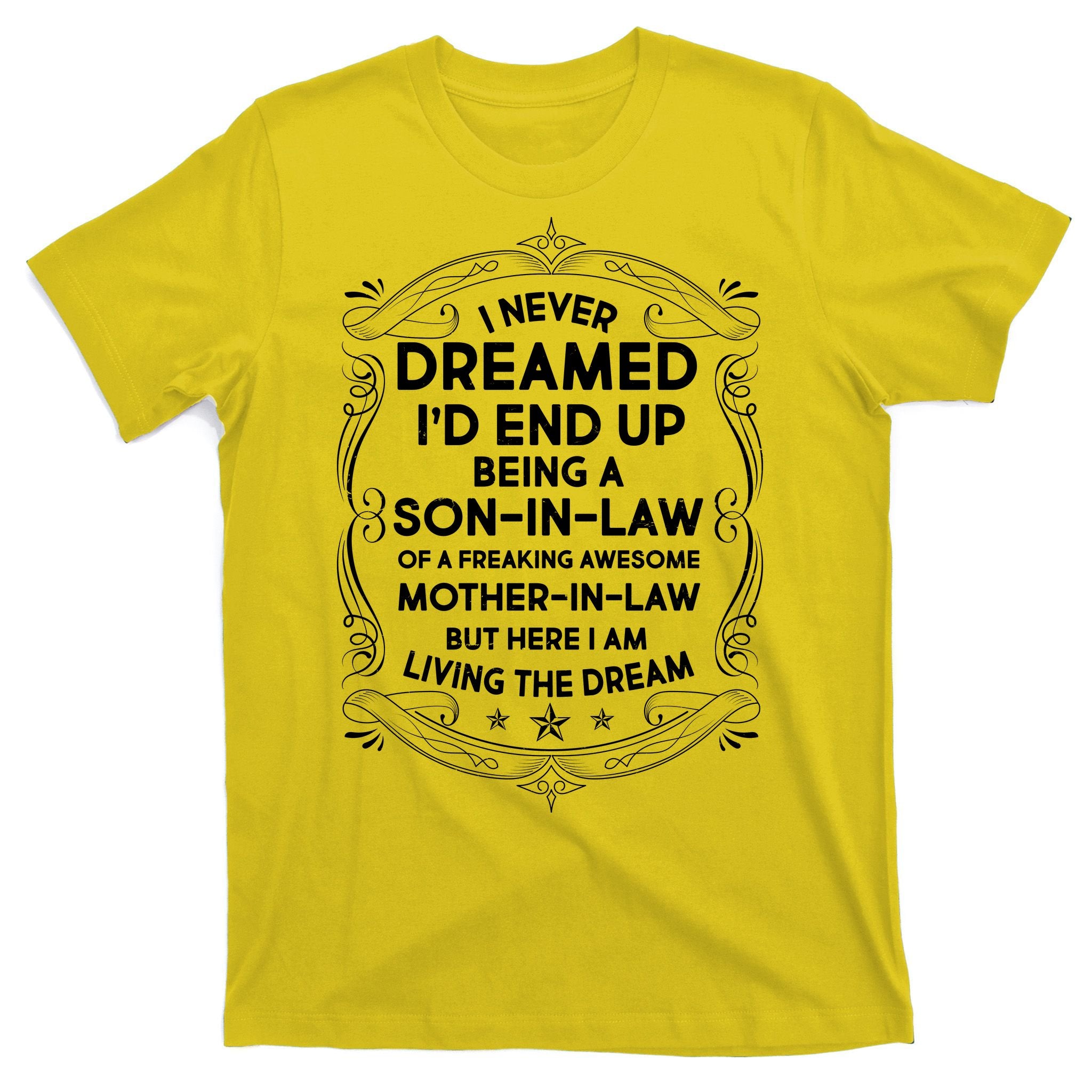 Vintage Label Freaking Awesome Mother-In-Law T-Shirt