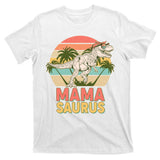 Vintage Mama Saurus T-Rex Mom Mother T-Shirt