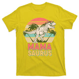 Vintage Mama Saurus T-Rex Mom Mother T-Shirt