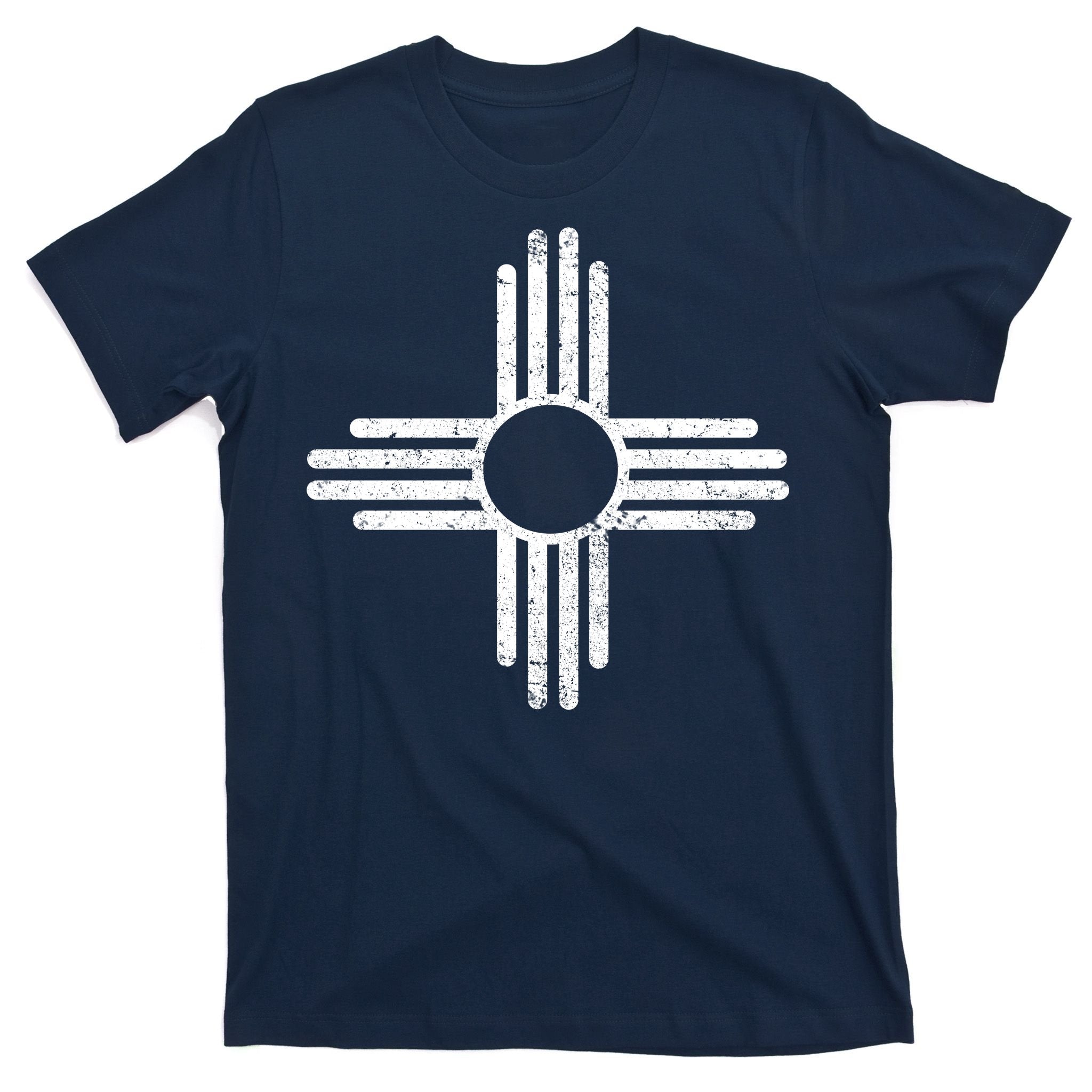 Vintage New Mexico Flag Symbol T-Shirt