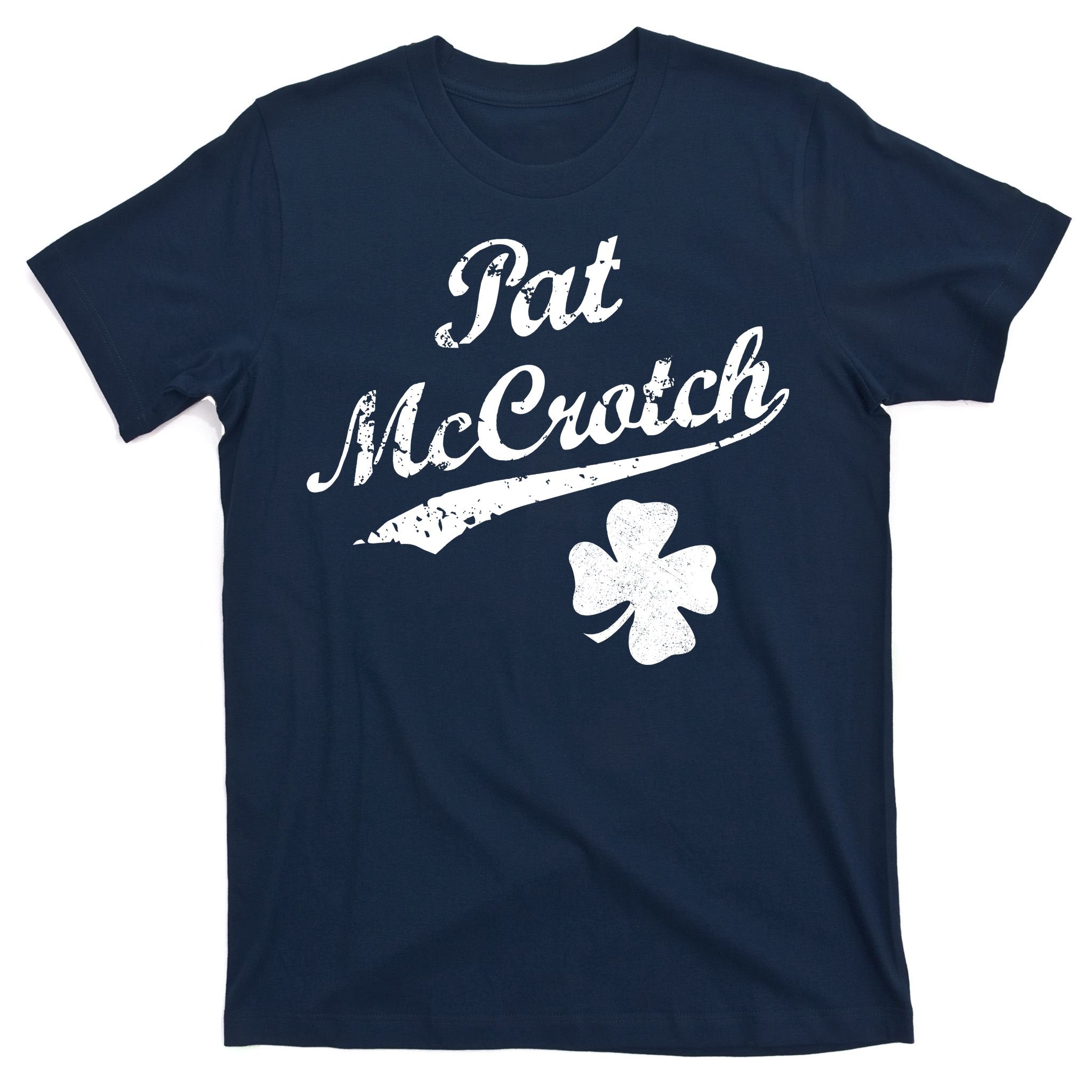 Vintage Pat McCrotch St. Patricks Day Shamrock T-Shirt
