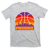Vintage Phoenix Basketball Skyline Logo T-Shirt