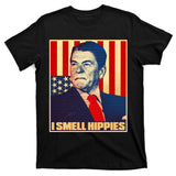 Vintage President Reagan I Smell Hippies T-Shirt