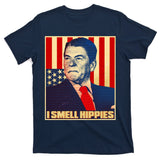 Vintage President Reagan I Smell Hippies T-Shirt