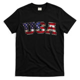 Vintage Red White And Blue USA Logo T-Shirt