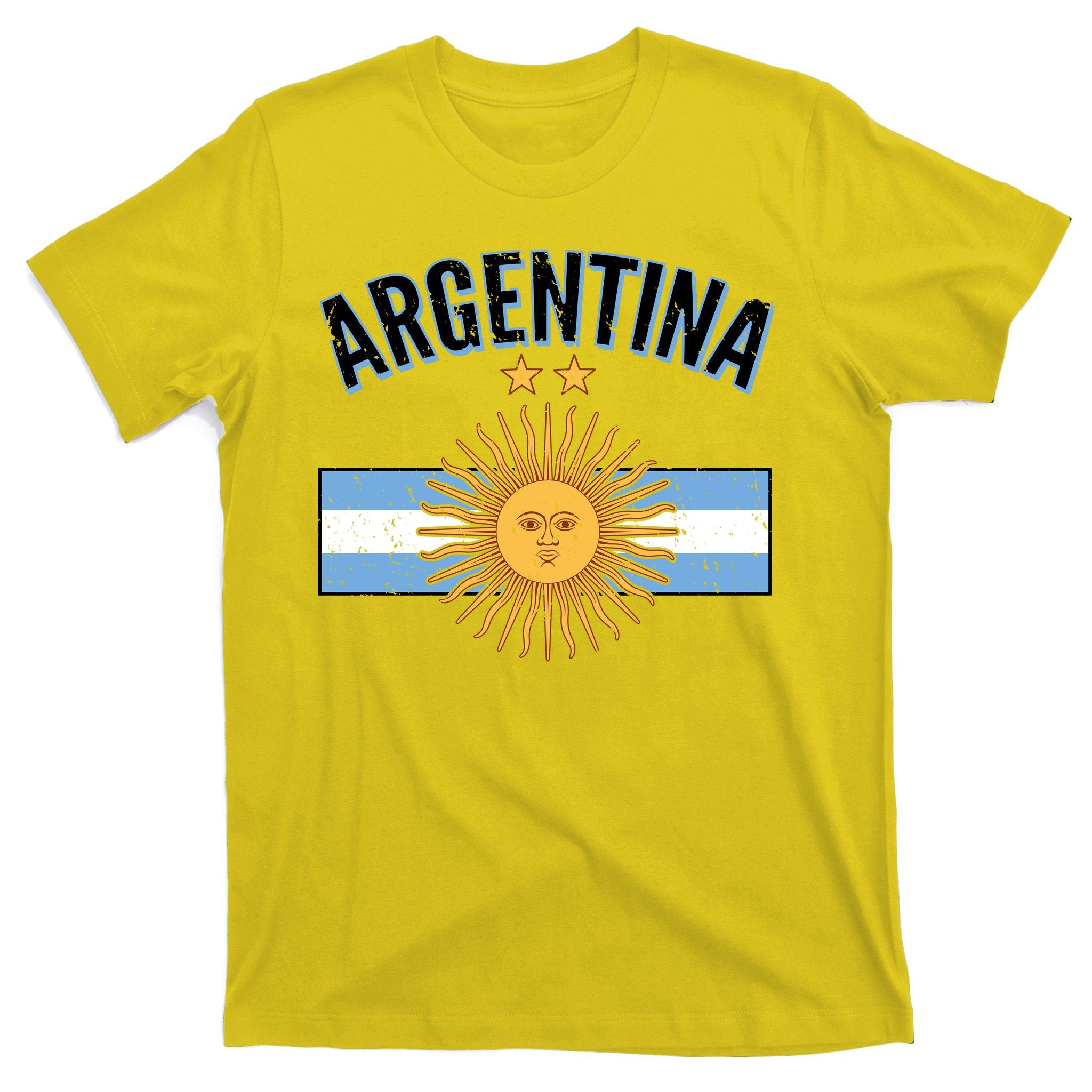 Vintage Retro Argentina Country Flag  T-Shirt