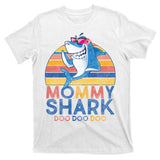 Vintage Retro Mommy Shark Doo T-Shirt