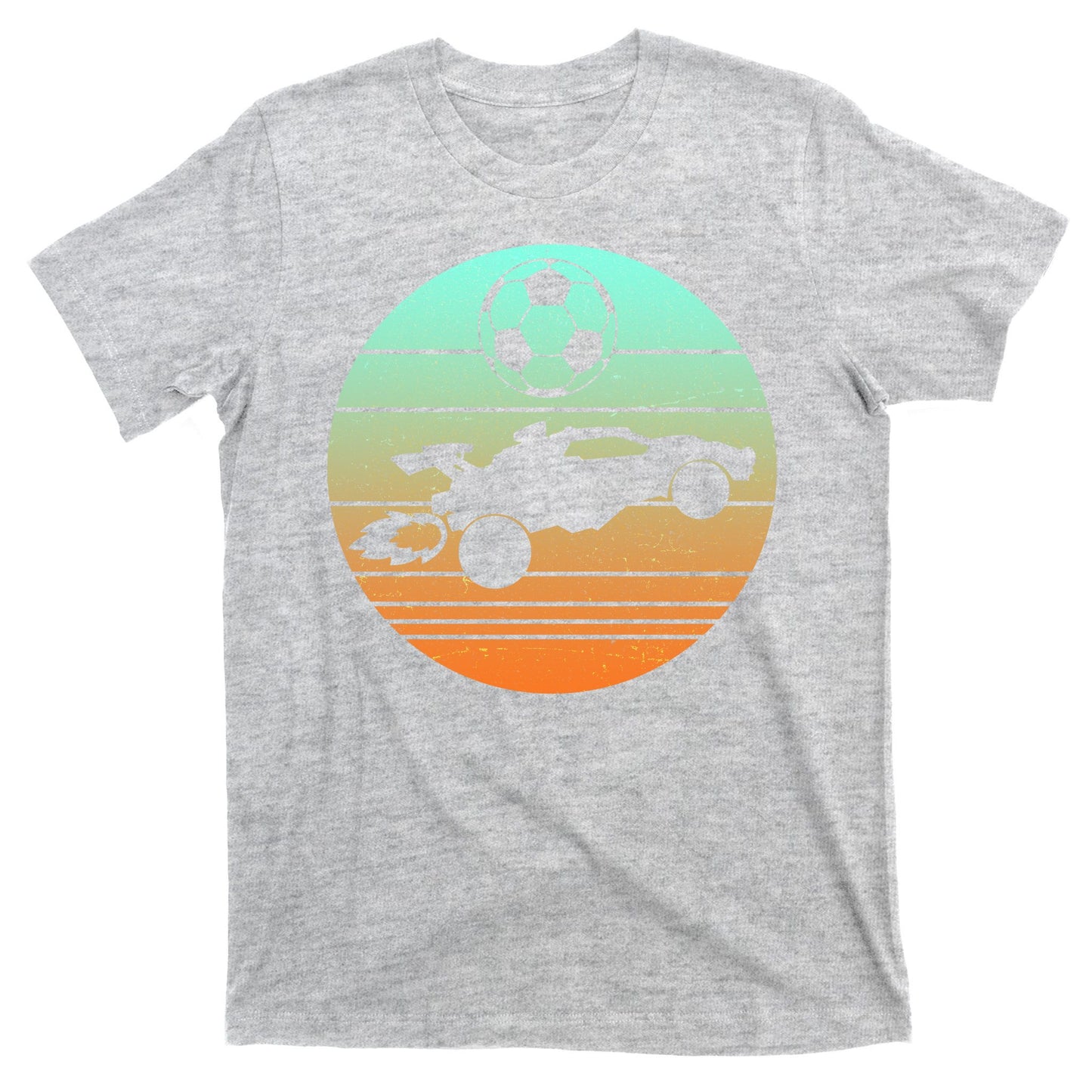 Vintage Rocket RC Soccer Car League Gamer T-Shirt