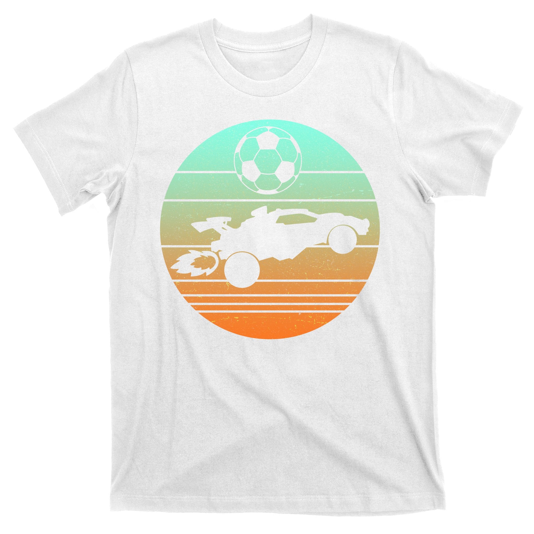 Vintage Rocket RC Soccer Car League Gamer T-Shirt