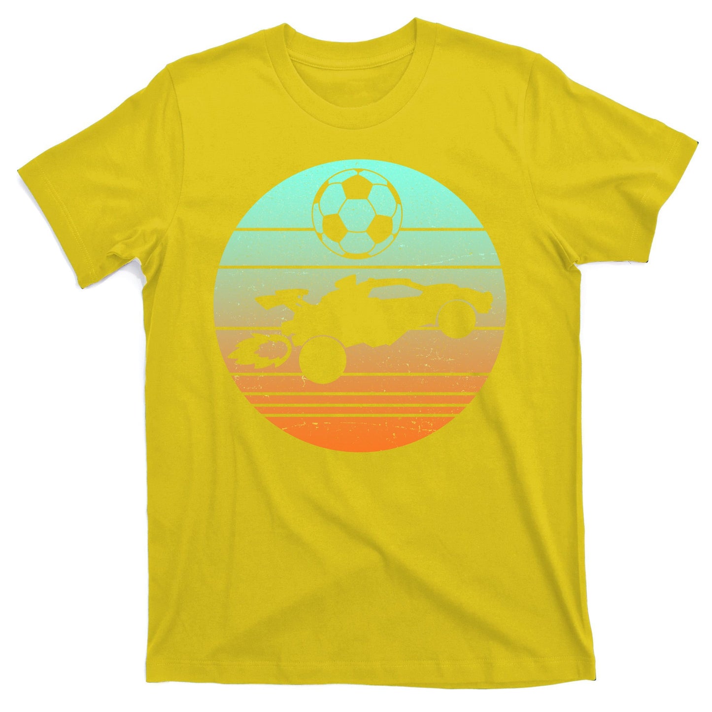 Vintage Rocket RC Soccer Car League Gamer T-Shirt