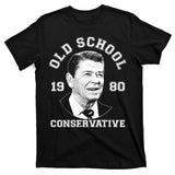 Vintage Ronald Reagan Old School Conservative T-Shirt