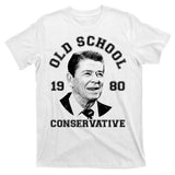 Vintage Ronald Reagan Old School Conservative T-Shirt