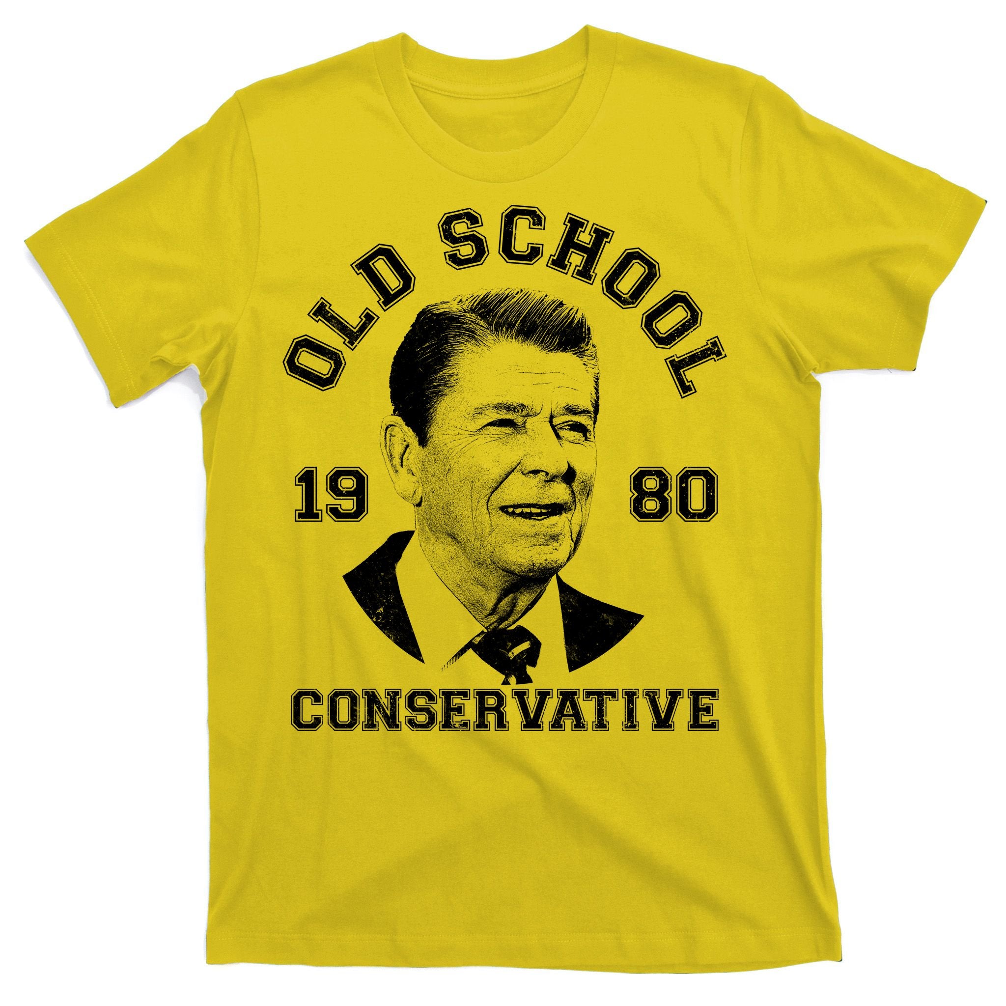 Vintage Ronald Reagan Old School Conservative T-Shirt