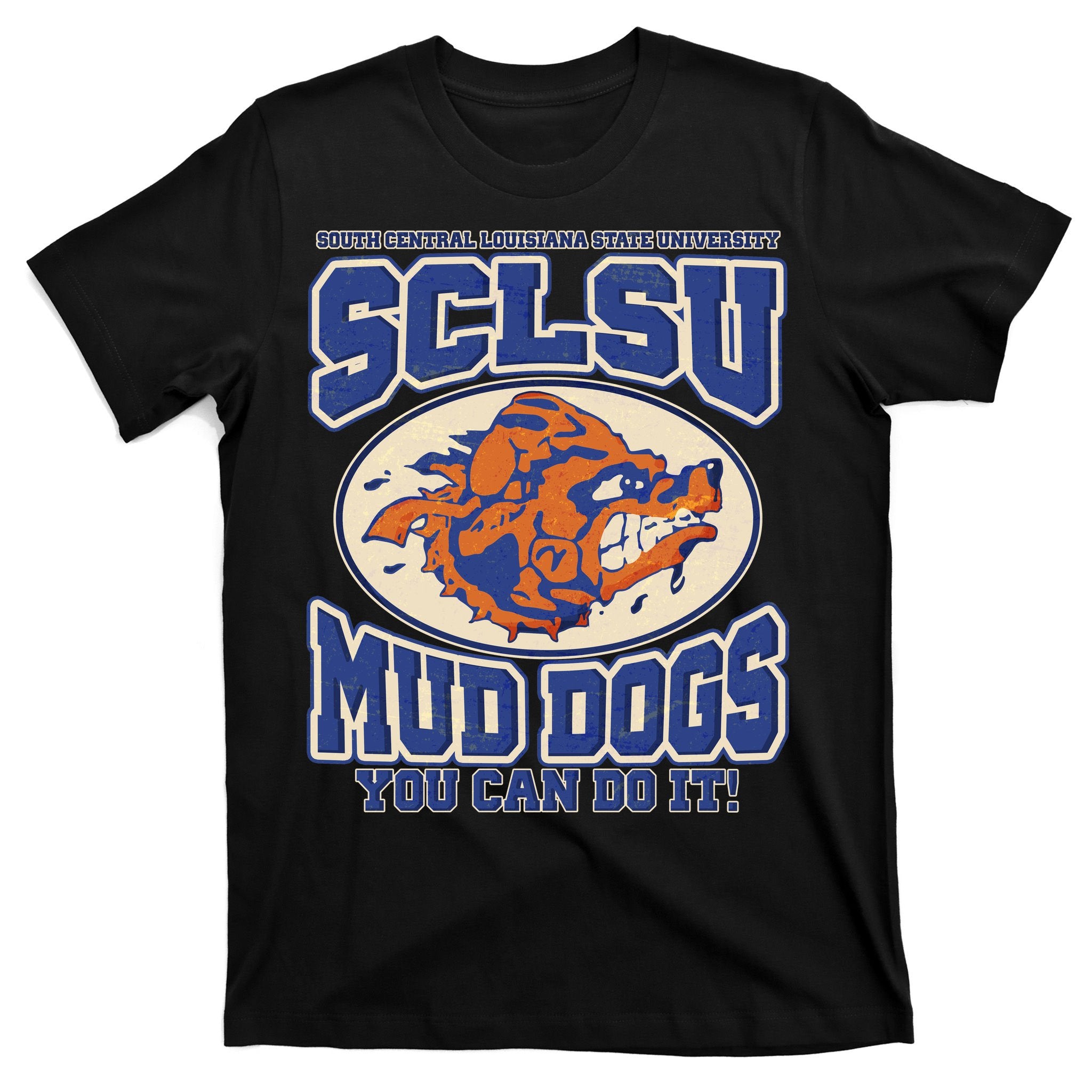 Vintage SCLSU Mud Dogs Classic Football T-Shirt