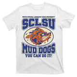 Vintage SCLSU Mud Dogs Classic Football T-Shirt