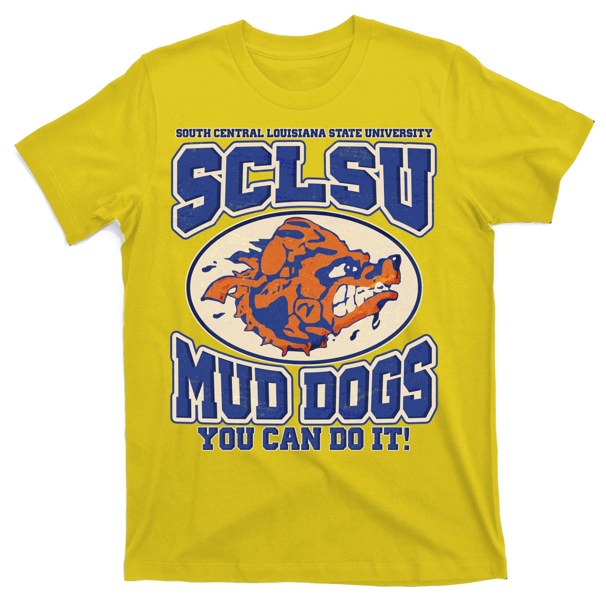 Vintage SCLSU Mud Dogs Classic Football T-Shirt
