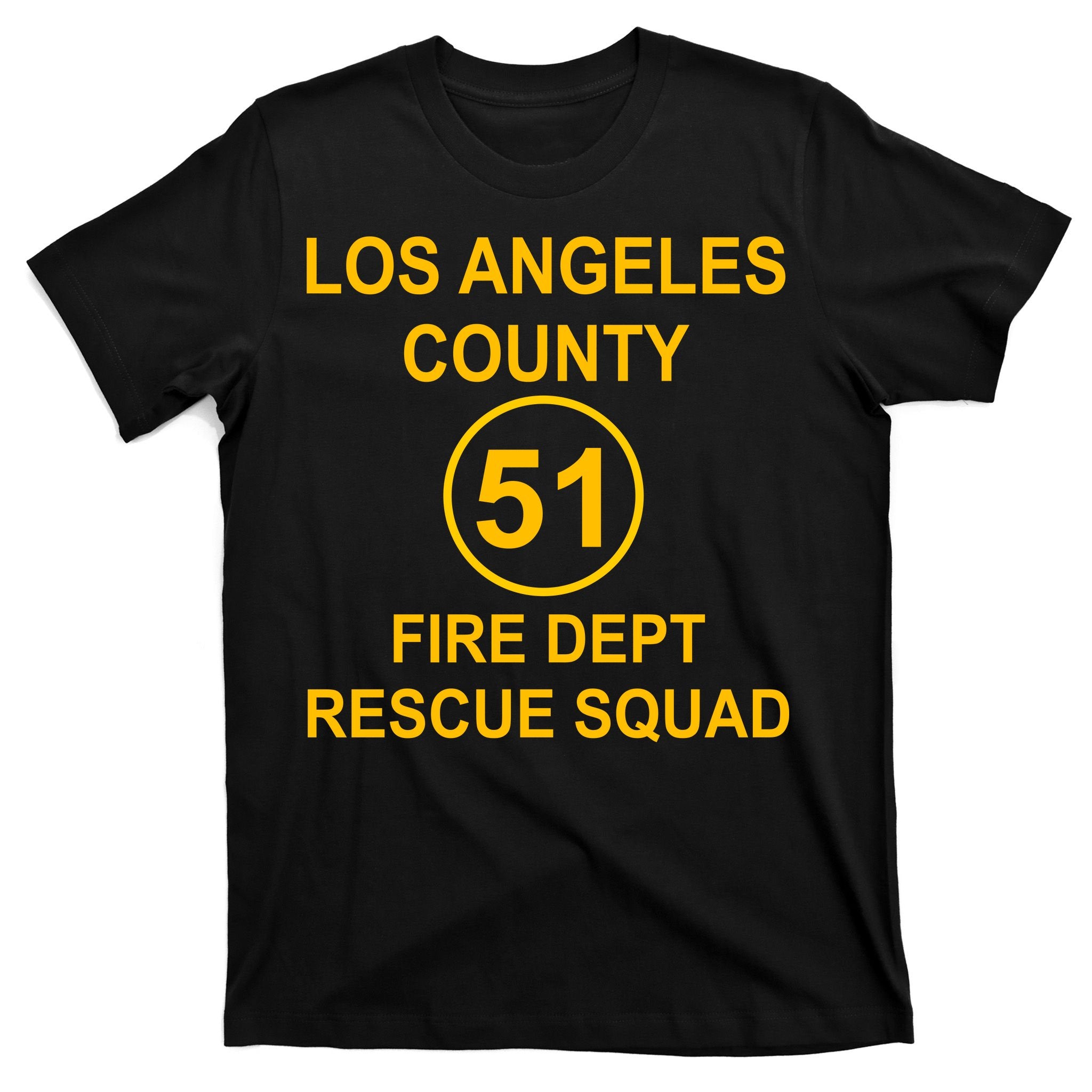 Vintage Squad 51 Fire Dept T-Shirt