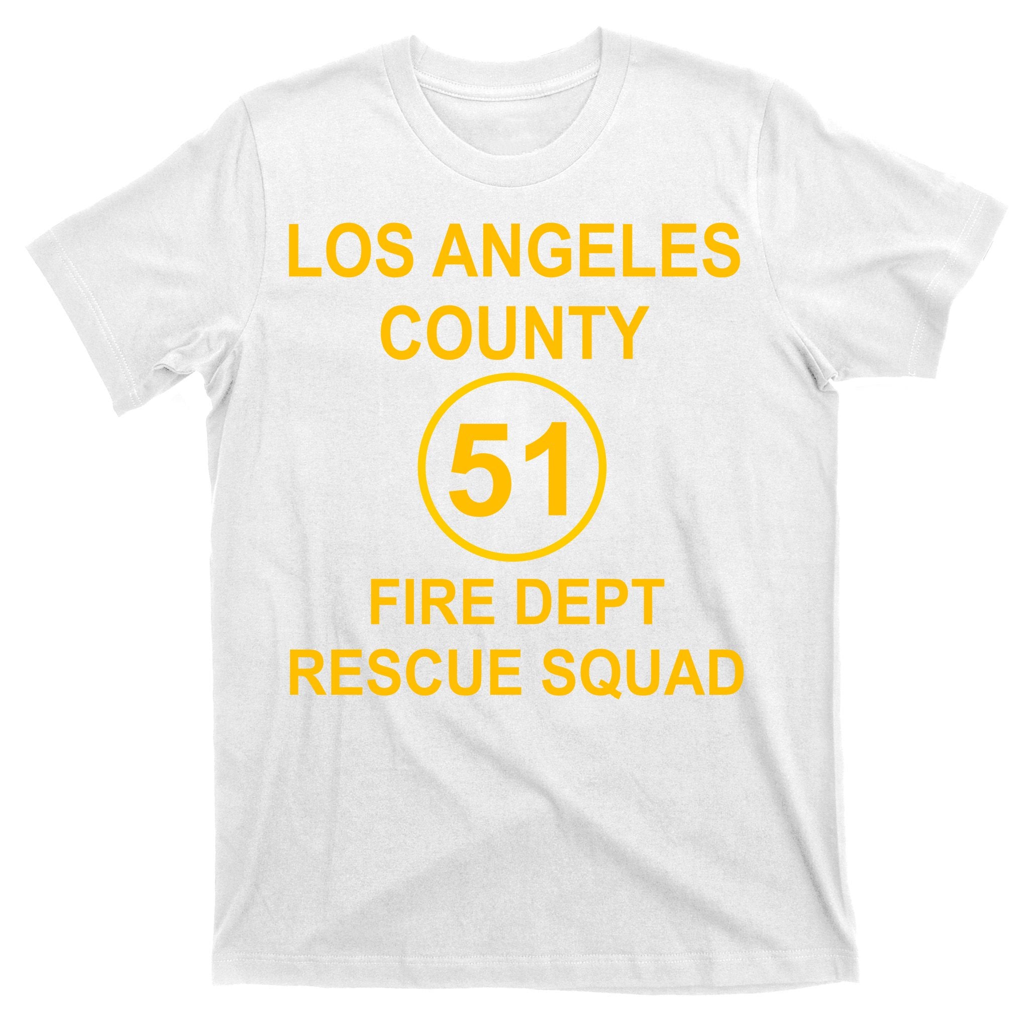 Vintage Squad 51 Fire Dept T-Shirt
