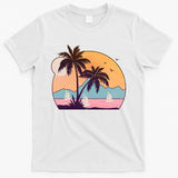 Vintage Summer Beach Emblem T-Shirt