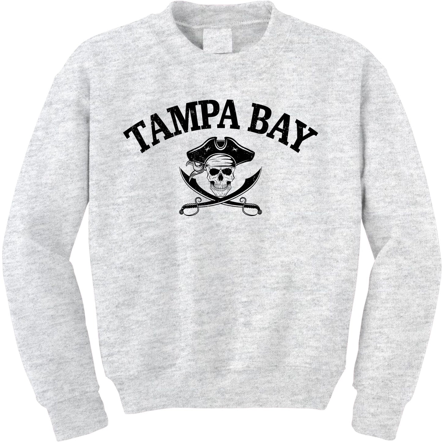 Vintage Tampa Bay Football Pirates Fan Kids Sweatshirt