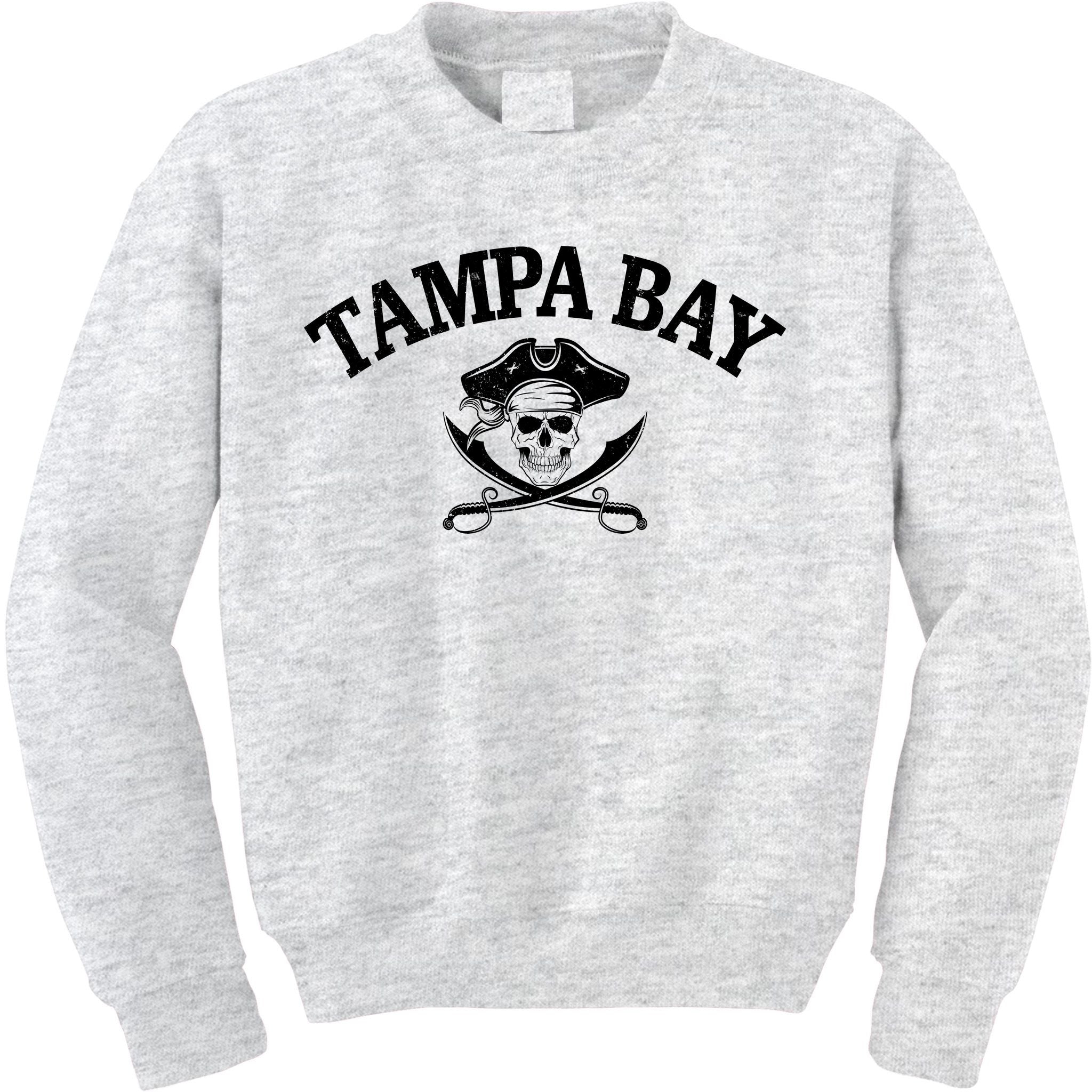 Vintage Tampa Bay Football Pirates Fan Kids Sweatshirt
