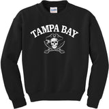 Vintage Tampa Bay Football Pirates Fan Kids Sweatshirt