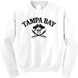 Vintage Tampa Bay Football Pirates Fan Kids Sweatshirt
