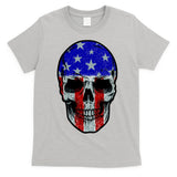 Vintage USA American Patriot Skull T-Shirt