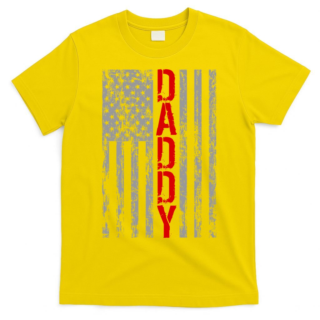 Vintage USA DADDY Retro Flag T-Shirt