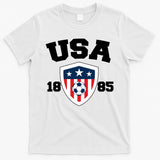 Vintage USA Soccer 1885 T-Shirt
