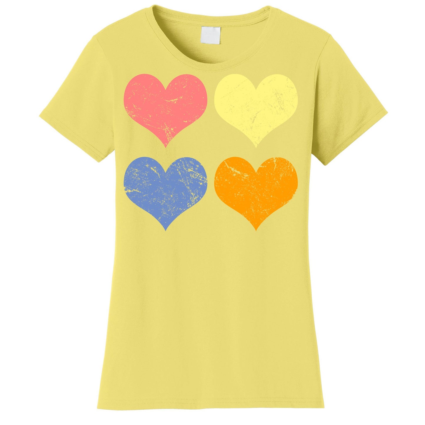 Vintage Valentine Day Hearts Women's T-Shirt