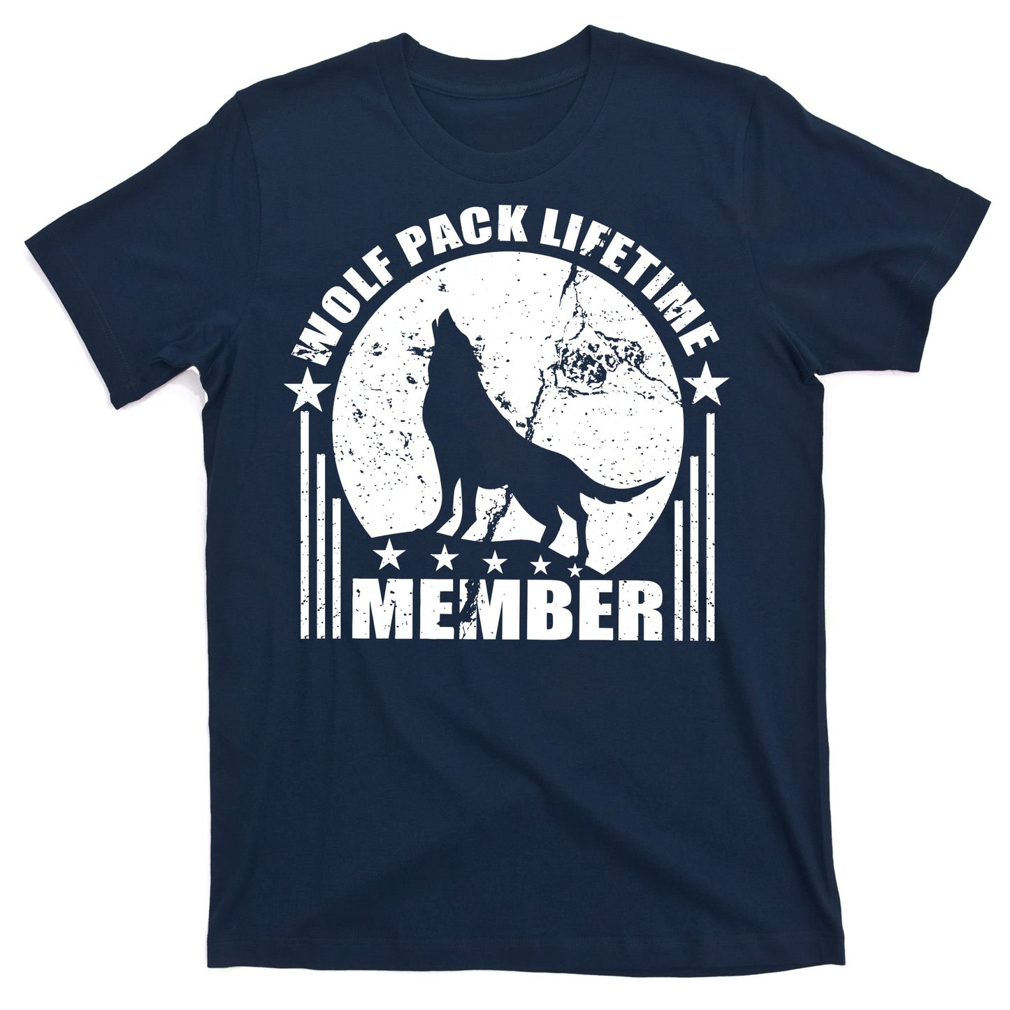 Vintage Wolf Pack Lifetime Member T-Shirt