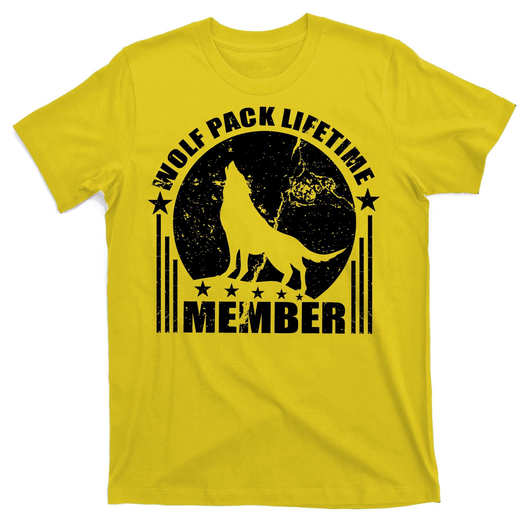 Vintage Wolf Pack Lifetime Member T-Shirt