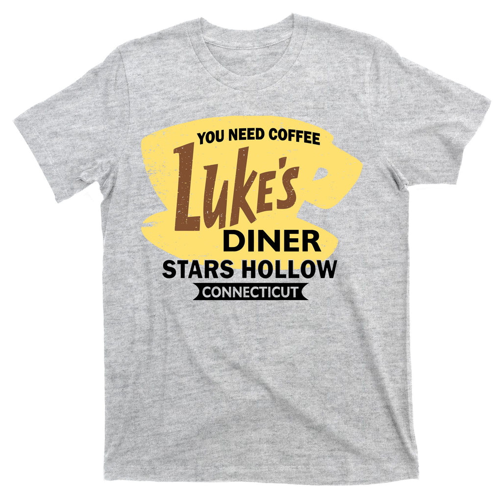 Vintge Luke's Diner Stars Hollow Connecticut T-Shirt