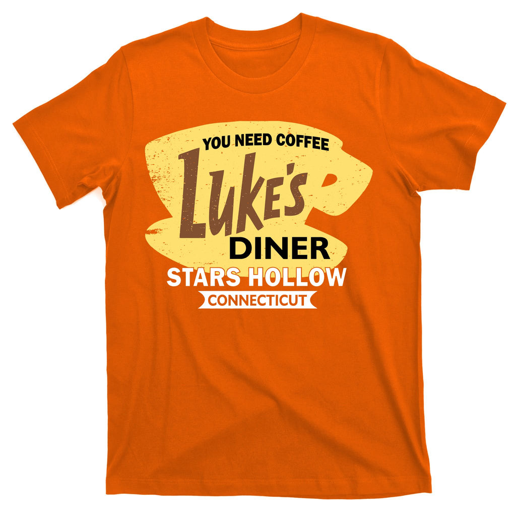 Vintge Luke's Diner Stars Hollow Connecticut T-Shirt