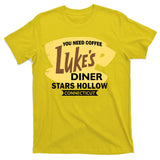 Vintge Luke's Diner Stars Hollow Connecticut T-Shirt