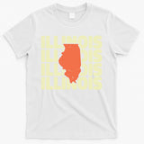 Vintage Illinois Usa State T-Shirt