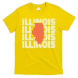 Vintage Illinois Usa State T-Shirt