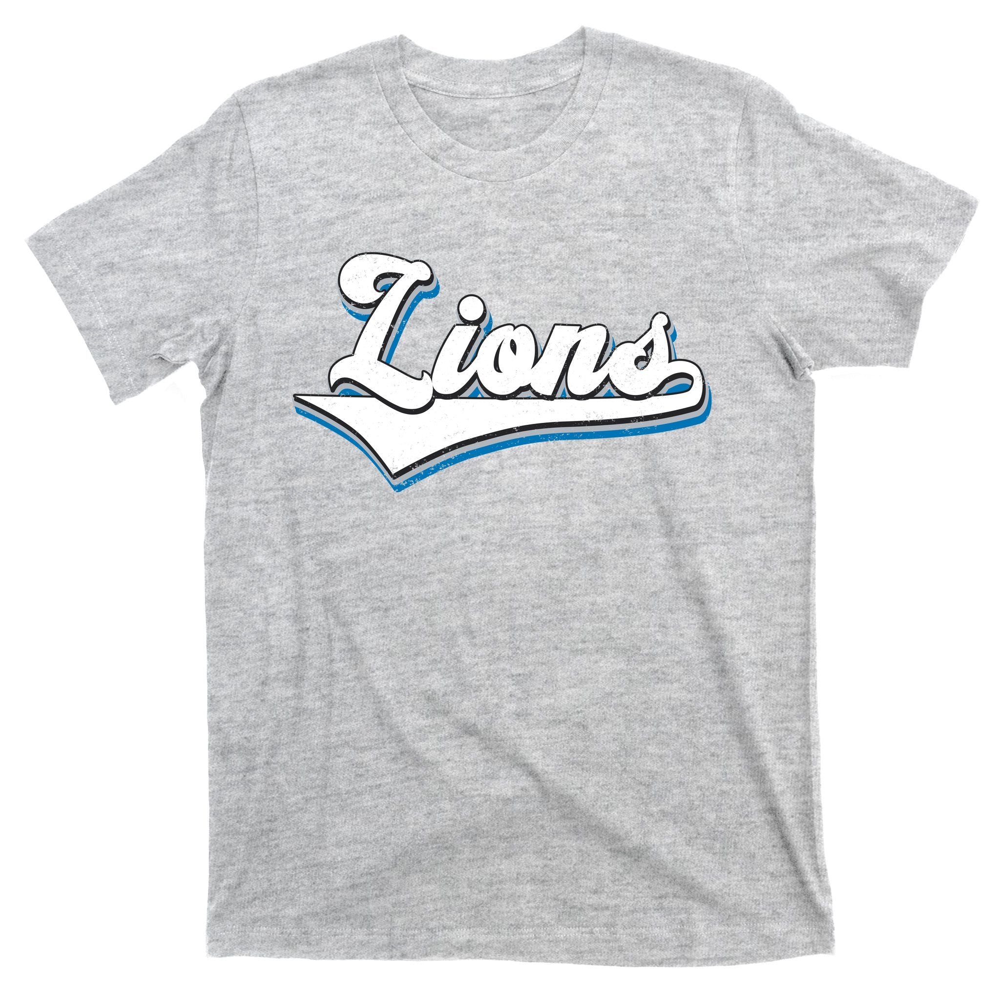 Vintage Lion Football Logo T-Shirt