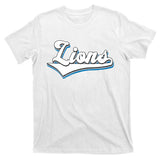 Vintage Lion Football Logo T-Shirt