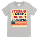 Veterans Make The Best Grandpas USA T-Shirt